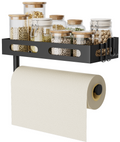 Paper Towel Holder Wall Mount with Shelf